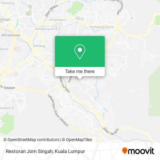 Restoran Jom Singah map