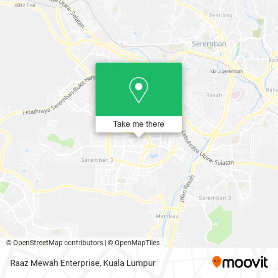 Raaz Mewah Enterprise map