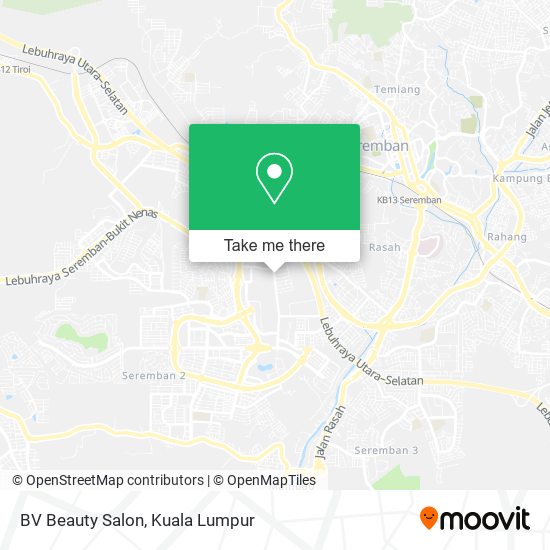 BV Beauty Salon map