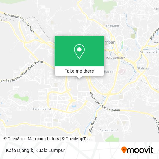 Kafe Djangik map