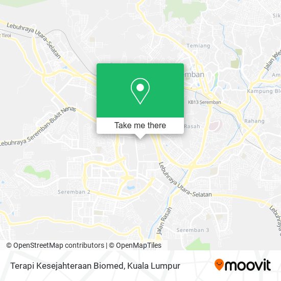 Terapi Kesejahteraan Biomed map