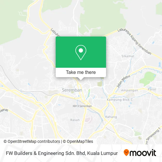 FW Builders & Engineering Sdn. Bhd map