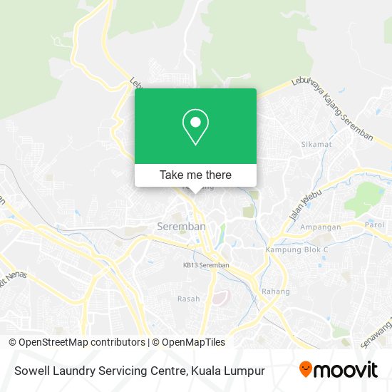 Sowell Laundry Servicing Centre map