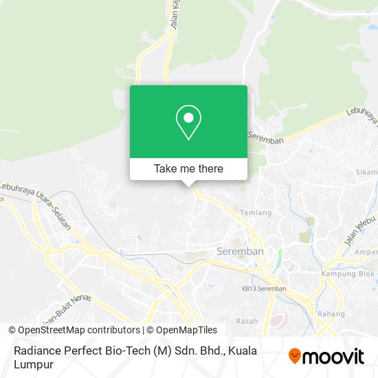 Radiance Perfect Bio-Tech (M) Sdn. Bhd. map