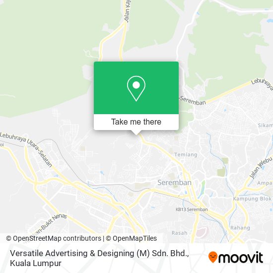 Versatile Advertising & Designing (M) Sdn. Bhd. map