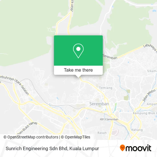 Sunrich Engineering Sdn Bhd map
