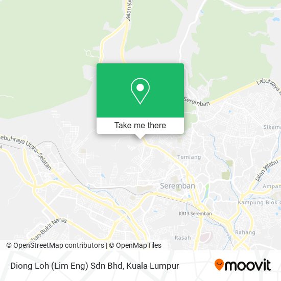 Diong Loh (Lim Eng) Sdn Bhd map