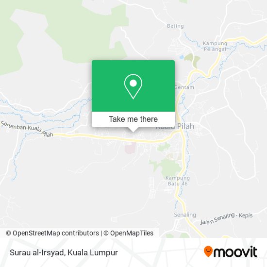 Peta Surau al-Irsyad