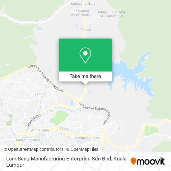 Lam Seng Manufacturing Enterprise Sdn Bhd map