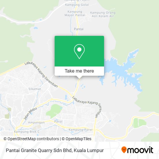 Peta Pantai Granite Quarry Sdn Bhd