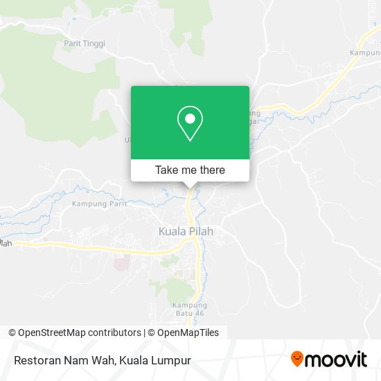 Restoran Nam Wah map