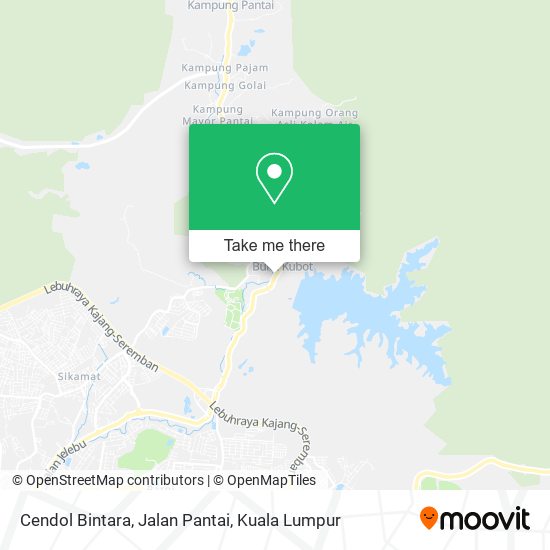 Peta Cendol Bintara, Jalan Pantai
