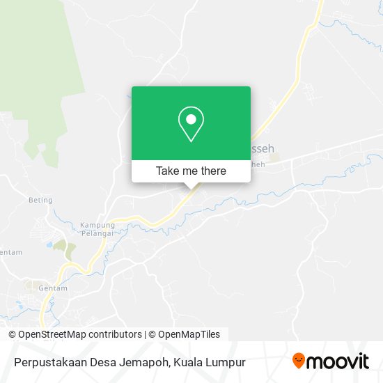 Peta Perpustakaan Desa Jemapoh
