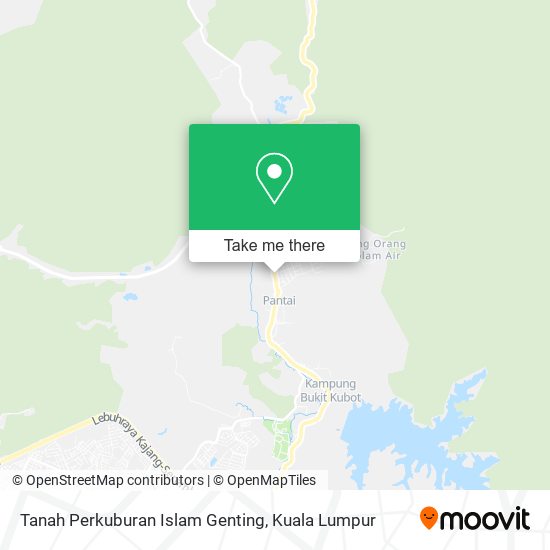 Peta Tanah Perkuburan Islam Genting