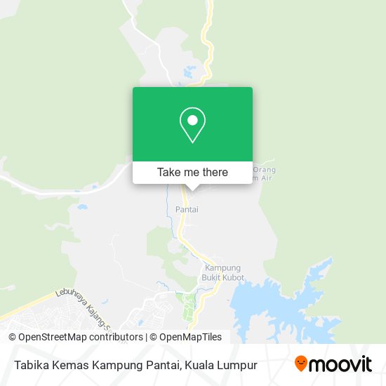 Tabika Kemas Kampung Pantai map