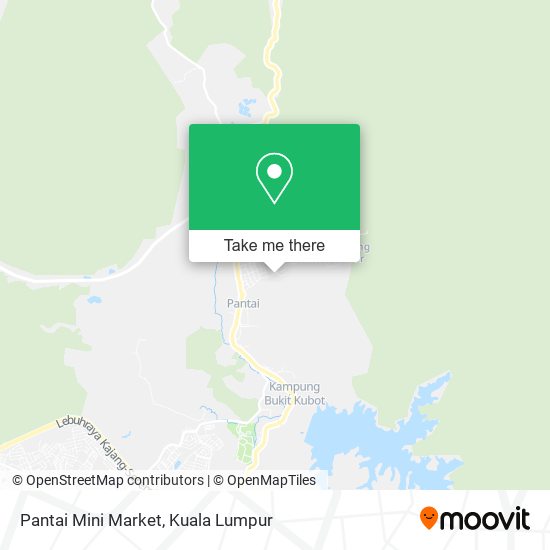 Pantai Mini Market map