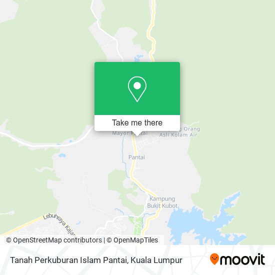 Peta Tanah Perkuburan Islam Pantai