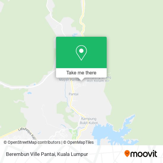 Peta Berembun Ville Pantai