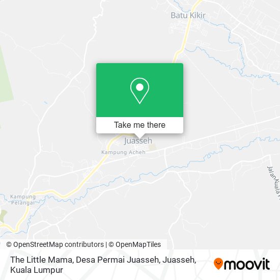 The Little Mama, Desa Permai Juasseh, Juasseh map