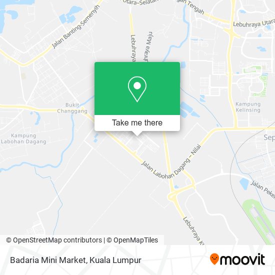 Badaria Mini Market map