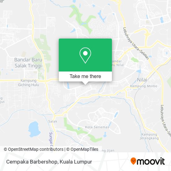 Cempaka Barbershop map