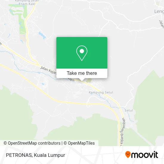 PETRONAS map