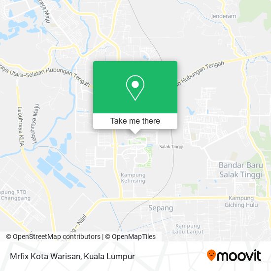 Mrfix Kota Warisan map