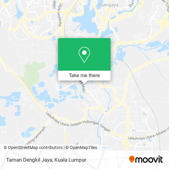 Taman Dengkil Jaya map