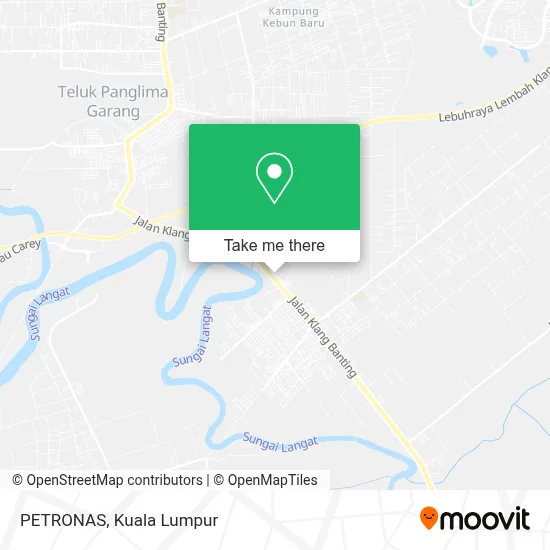 PETRONAS map