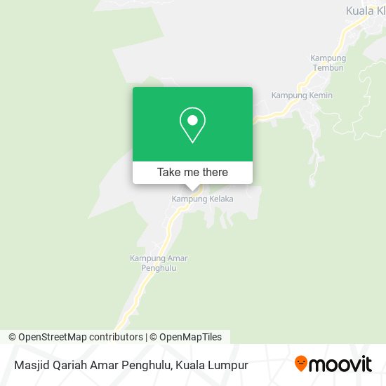 Peta Masjid Qariah Amar Penghulu