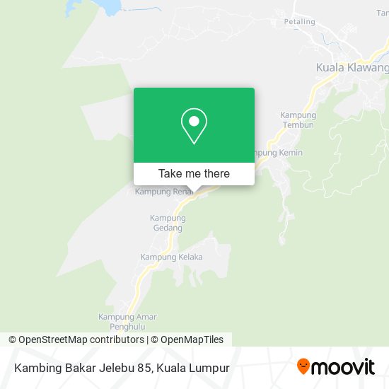 Peta Kambing Bakar Jelebu 85