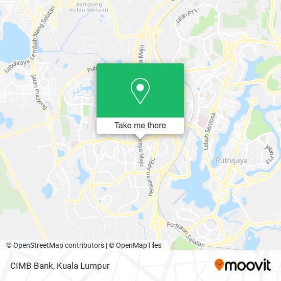 CIMB Bank map