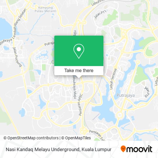 Peta Nasi Kandaq Melayu Underground