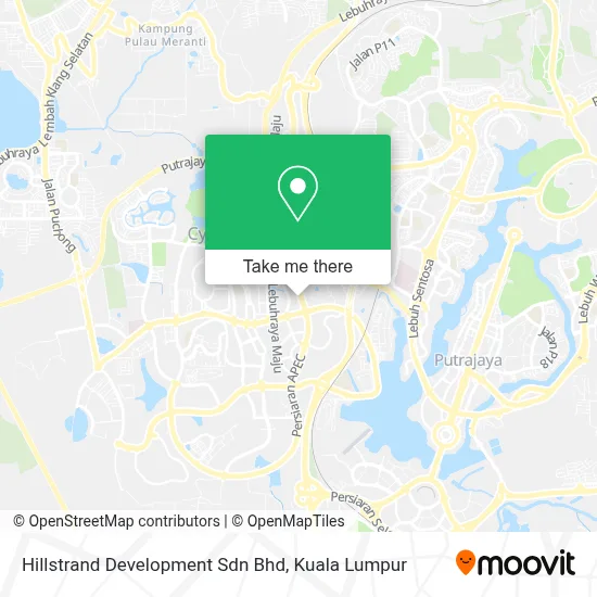 Hillstrand Development Sdn Bhd map