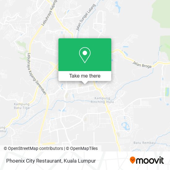 Peta Phoenix City Restaurant
