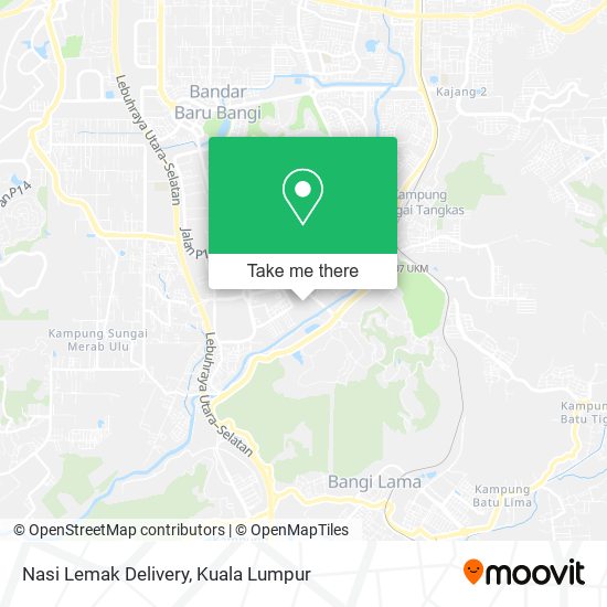 Peta Nasi Lemak Delivery