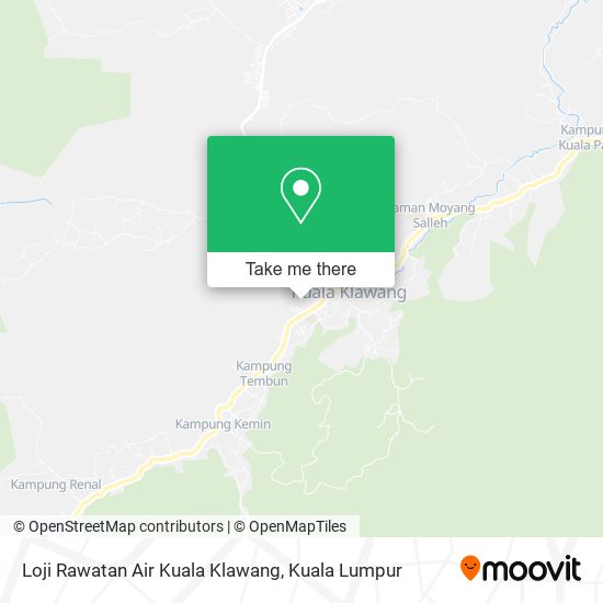 Loji Rawatan Air Kuala Klawang map