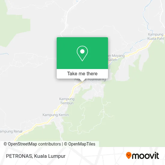 PETRONAS map