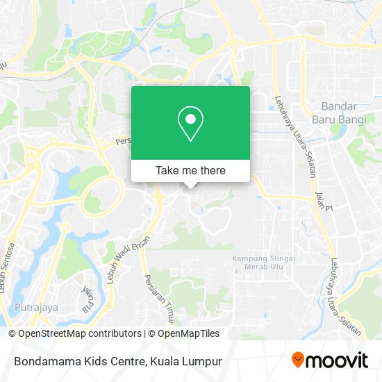 Bondamama Kids Centre map