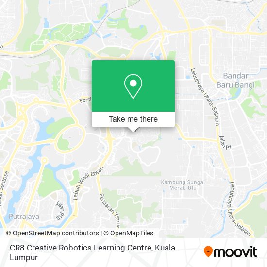 CR8 Creative Robotics Learning Centre map