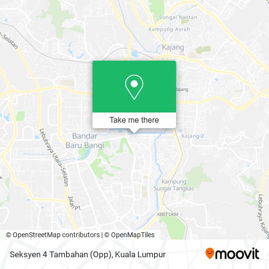 Peta Seksyen 4 Tambahan (Opp)