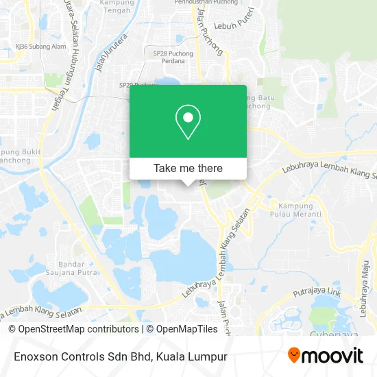 Enoxson Controls Sdn Bhd map