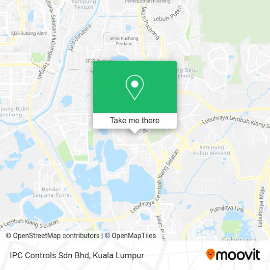 IPC Controls Sdn Bhd map