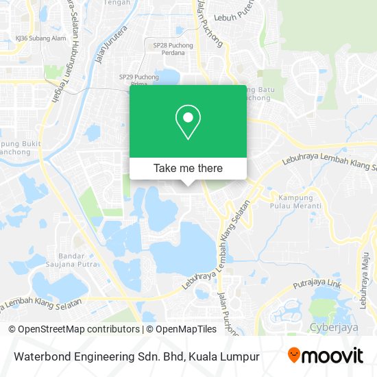 Waterbond Engineering Sdn. Bhd map