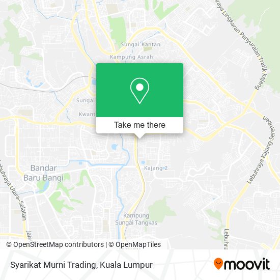 Peta Syarikat Murni Trading