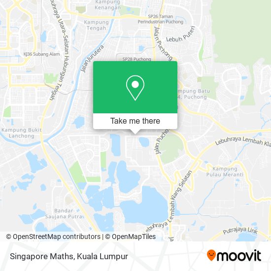 Singapore Maths map