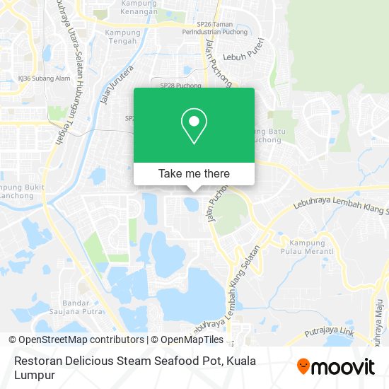 Restoran Delicious Steam Seafood Pot map