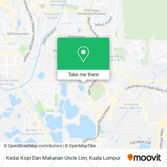 Kedai Kopi Dan Makanan Uncle Lim map