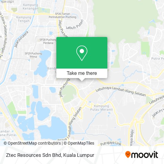 Ztec Resources Sdn Bhd map