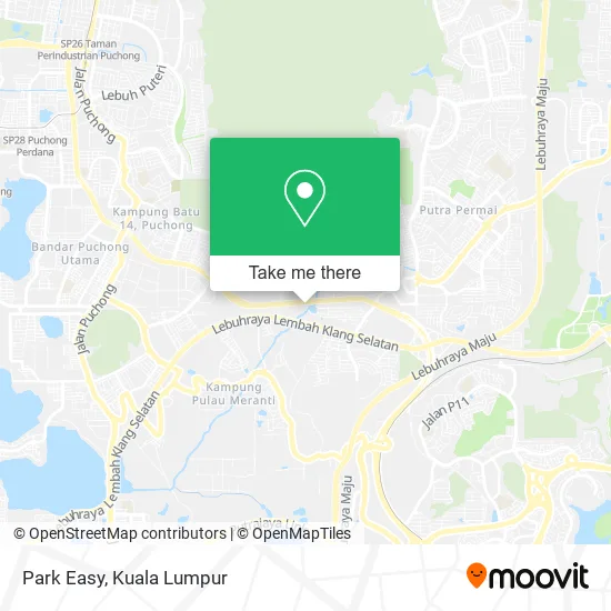 Park Easy map